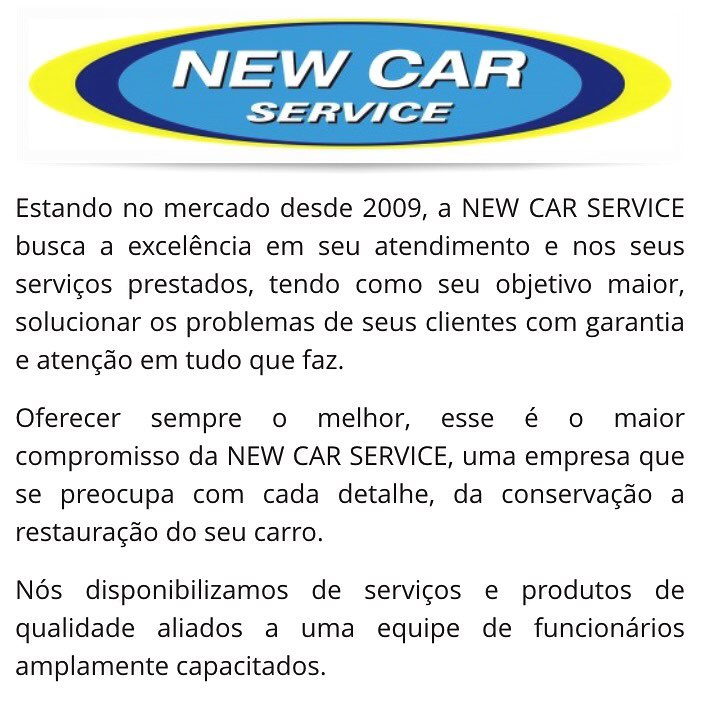 AquiTemPe | NEW CAR SERVICE ALUGUEL DE VEÍCULOS EM OLINDA PE